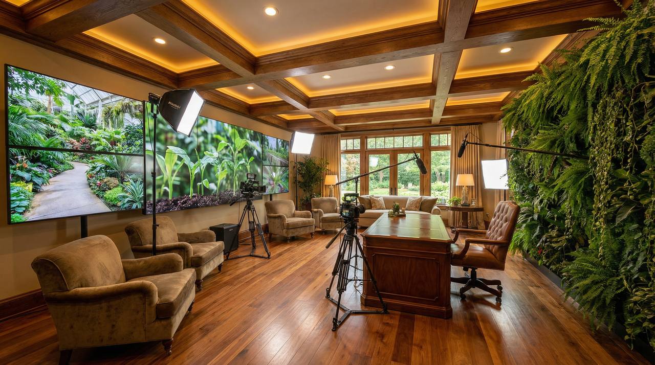 国产视频植物MV拍摄